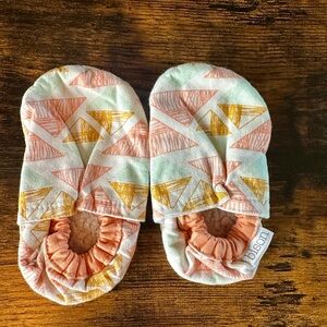 Bison Booties Infant Girl Moccasins - homemade